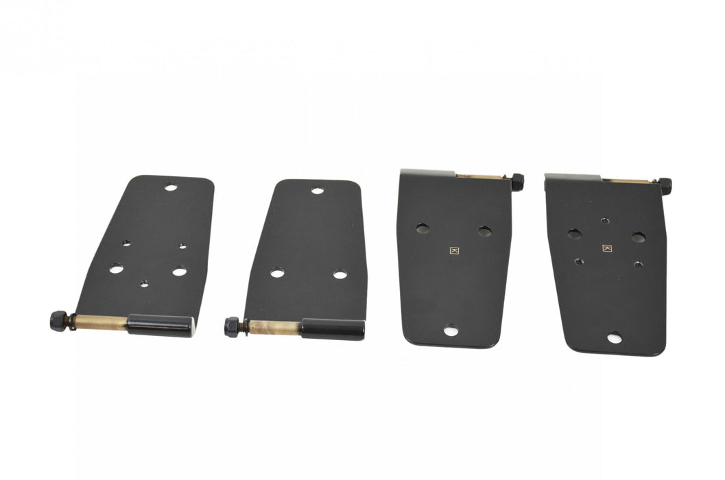 Kentrol 50420 Jeep CJ/YJ Hardtop Door Hinge Set 4 Pieces 76-93 CJ and Wrangler YJ Powdercoat Black Kentrol - Truck Part Superstore