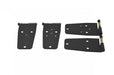 Kentrol 50420 Jeep CJ/YJ Hardtop Door Hinge Set 4 Pieces 76-93 CJ and Wrangler YJ Powdercoat Black Kentrol - Truck Part Superstore