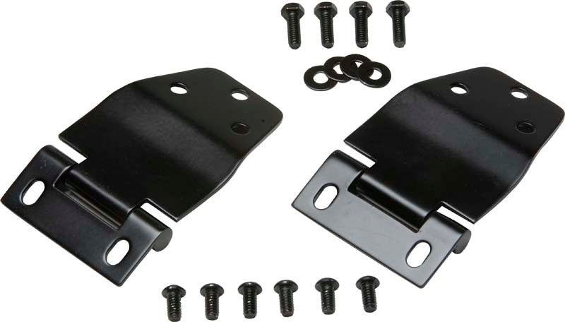 Kentrol 50421 Jeep CJ7 Hardtop Liftgate Hinge Pair 77-86 CJ7 Powdercoat Black Kentrol - Truck Part Superstore