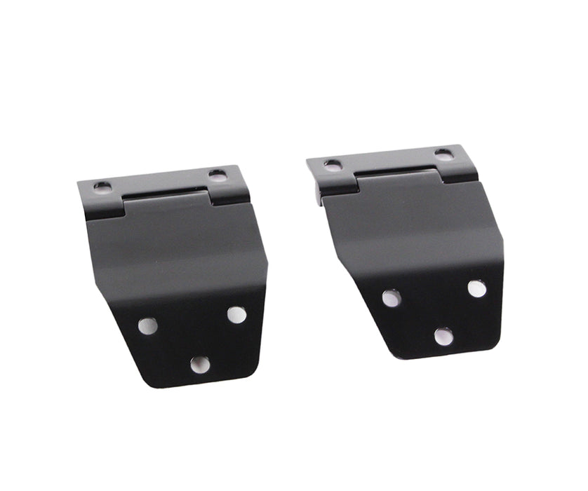 Kentrol 50421 Jeep CJ7 Hardtop Liftgate Hinge Pair 77-86 CJ7 Powdercoat Black Kentrol - Truck Part Superstore