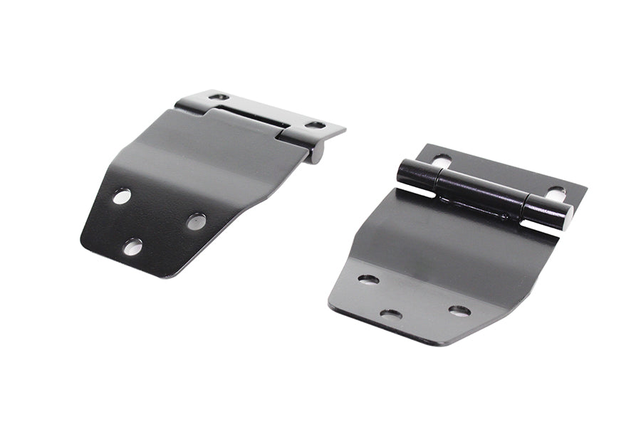 Kentrol 50421 Jeep CJ7 Hardtop Liftgate Hinge Pair 77-86 CJ7 Powdercoat Black Kentrol - Truck Part Superstore