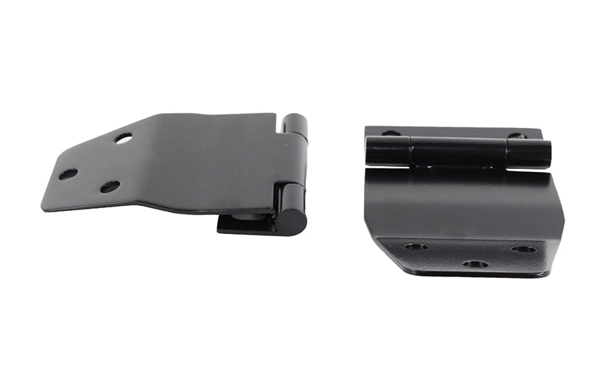 Kentrol 50421 Jeep CJ7 Hardtop Liftgate Hinge Pair 77-86 CJ7 Powdercoat Black Kentrol - Truck Part Superstore