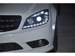 Spyder Auto 5042262 DRL LED Projector Headlights - Truck Part Superstore