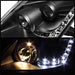 Spyder Auto 5042316 DRL LED Projector Headlights - Truck Part Superstore