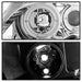 Spyder Auto 5042408 Halo Projector Headlights; 1 pc.; Bulbs Included; Pair; Chrome; - Truck Part Superstore