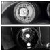 Spyder Auto 5042415 Halo Projector Headlights; 1 pc.; Bulbs Included; Pair; Black; - Truck Part Superstore