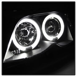 Spyder Auto 5042415 Halo Projector Headlights; 1 pc.; Bulbs Included; Pair; Black; - Truck Part Superstore