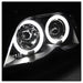 Spyder Auto 5042415 Halo Projector Headlights; 1 pc.; Bulbs Included; Pair; Black; - Truck Part Superstore