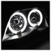 Spyder Auto 5042415 Halo Projector Headlights; 1 pc.; Bulbs Included; Pair; Black; - Truck Part Superstore