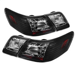 Spyder Auto 5042590 LED Tail Lights; Uses Stock Bulbs; Black; - Truck Part Superstore
