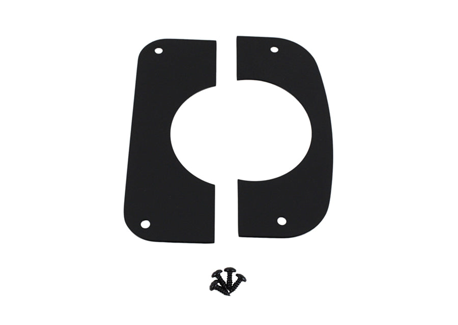 Kentrol 50426 Jeep CJ Column Cover 76-86 CJ Powdercoat Black Kentrol - Truck Part Superstore