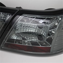 Spyder Auto 5042613 LED Tail Lights; Uses Stock Bulbs; Smoke; - Truck Part Superstore