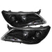 Spyder Auto 5042651 DRL LED Projector Headlights; Bulbs Included; Pair; Black; - Truck Part Superstore
