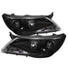 Spyder Auto 5042651 DRL LED Projector Headlights; Bulbs Included; Pair; Black; - Truck Part Superstore