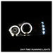 Spyder Auto 5042675 Halo Projector Headlights; Bulbs Included; Pair; Black; - Truck Part Superstore