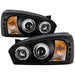 Spyder Auto 5042675 Halo Projector Headlights; Bulbs Included; Pair; Black; - Truck Part Superstore
