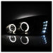Spyder Auto 5042675 Halo Projector Headlights; Bulbs Included; Pair; Black; - Truck Part Superstore