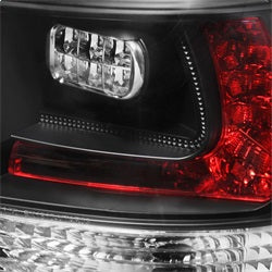 Spyder Auto 5042699 LED Tail Lights; Uses Stock Bulbs; Pair; Black; - Truck Part Superstore