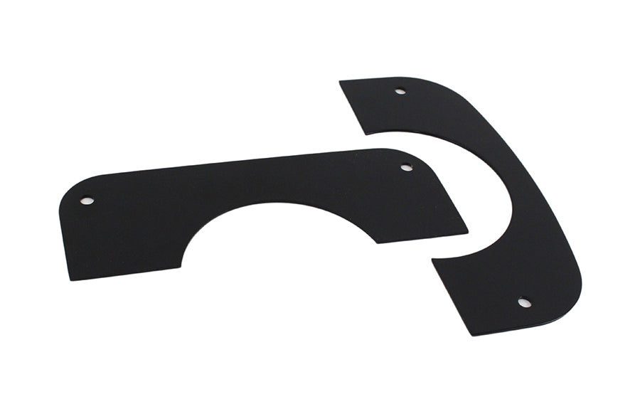 Kentrol 50426 Jeep CJ Column Cover 76-86 CJ Powdercoat Black Kentrol - Truck Part Superstore