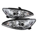 Spyder Auto 5042781 DRL LED Projector Headlights; Bulbs Included; Pair; Chrome; - Truck Part Superstore