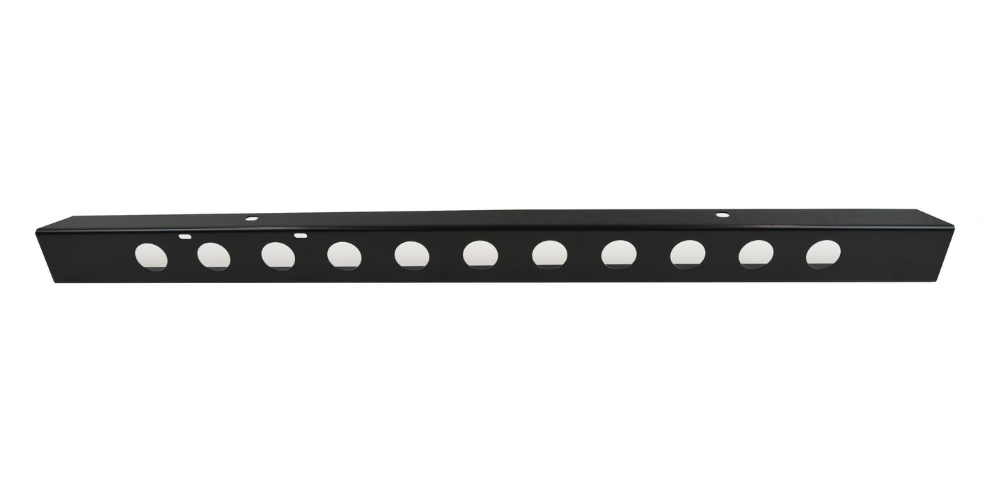 Kentrol 50429 Jeep CJ 54 Inch Front Bumper with holes 45-86 CJ Powdercoat Black Kentrol - Truck Part Superstore