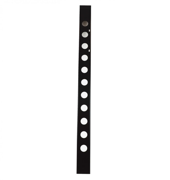 Kentrol 50429 Jeep CJ 54 Inch Front Bumper with holes 45-86 CJ Powdercoat Black Kentrol - Truck Part Superstore