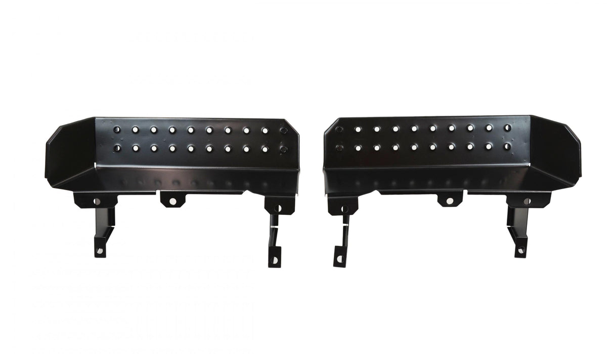 Kentrol 50432 Jeep CJ7/YJ Side Steps Pair 76-95 CJ7 Wrangler YJ Powdercoat Black Kentrol - Truck Part Superstore