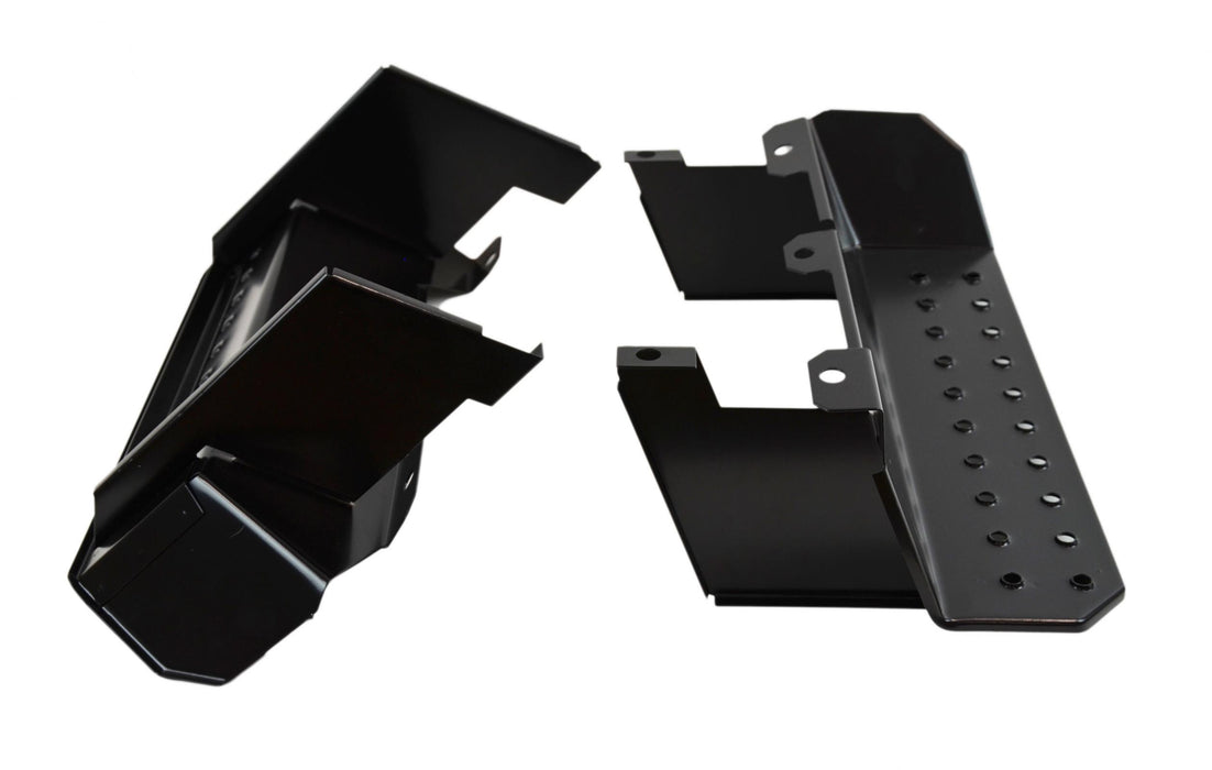 Kentrol 50432 Jeep CJ7/YJ Side Steps Pair 76-95 CJ7 Wrangler YJ Powdercoat Black Kentrol - Truck Part Superstore