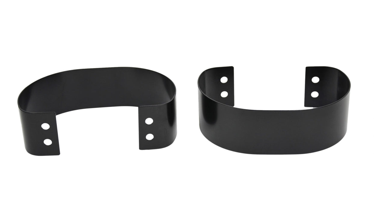 Kentrol 50438 Jeep CJ/YJ Bumperettes Pair 76-95 CJ and Wrangler YJ Powdercoat Black Kentrol - Truck Part Superstore