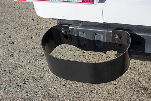 Kentrol 50438 Jeep CJ/YJ Bumperettes Pair 76-95 CJ and Wrangler YJ Powdercoat Black Kentrol - Truck Part Superstore