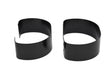 Kentrol 50438 Jeep CJ/YJ Bumperettes Pair 76-95 CJ and Wrangler YJ Powdercoat Black Kentrol - Truck Part Superstore