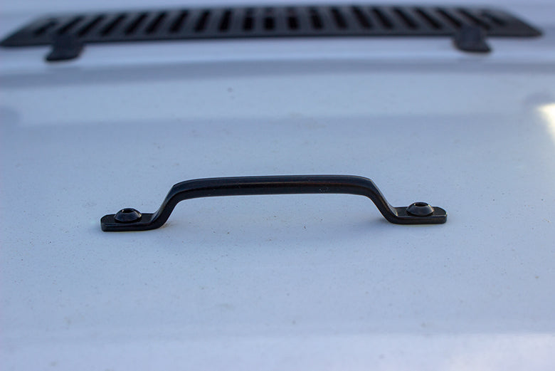 Kentrol 50439 Jeep YJ Windshield Tie Down Kit 87-95 Wrangler TJ Powdercoat Black Kentrol - Truck Part Superstore