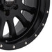 Pro Comp Alloy Wheels 5044-2936 Series 5044 Syndrome 20x9 with 6 on 135 Bolt Pattern 5 Backspace Satin Black Finish Pro Comp Alloy Wheels - Truck Part Superstore