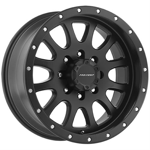 Pro Comp Alloy Wheels 5044-2983 Series 5044 Syndrome 20x9 with 6 on 5.5 Bolt Pattern 5 Backspace Satin Black Finish Pro Comp Alloy Wheels - Truck Part Superstore