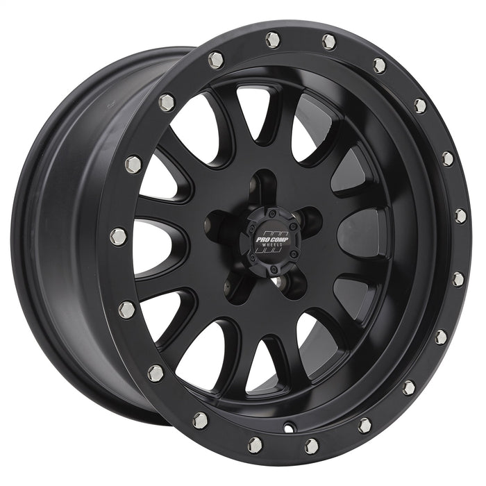 Pro Comp Alloy Wheels 5044-7973 Series 5044 Syndrome 17x9 with 5 on 5 Bolt Pattern 4.75 Backspace Satin Black Finish Pro Comp Alloy Wheels - Truck Part Superstore