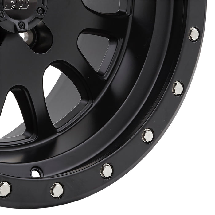 Pro Comp Alloy Wheels 5044-7973 Series 5044 Syndrome 17x9 with 5 on 5 Bolt Pattern 4.75 Backspace Satin Black Finish Pro Comp Alloy Wheels - Truck Part Superstore