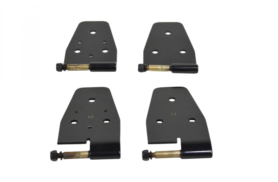 Kentrol 50441 Jeep YJ Door Hinge Set 4 Pieces 87-95 Wrangler TJ Powdercoat Black Kentrol - Truck Part Superstore