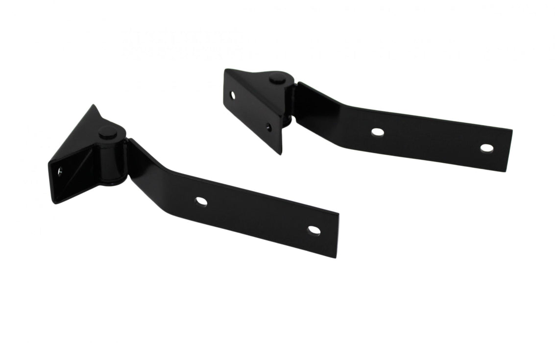 Kentrol 50442 Jeep YJ Tailgate Hinge Pair 87-95 Wrangler TJ Powdercoat Black Kentrol - Truck Part Superstore