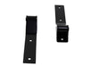 Kentrol 50442 Jeep YJ Tailgate Hinge Pair 87-95 Wrangler TJ Powdercoat Black Kentrol - Truck Part Superstore