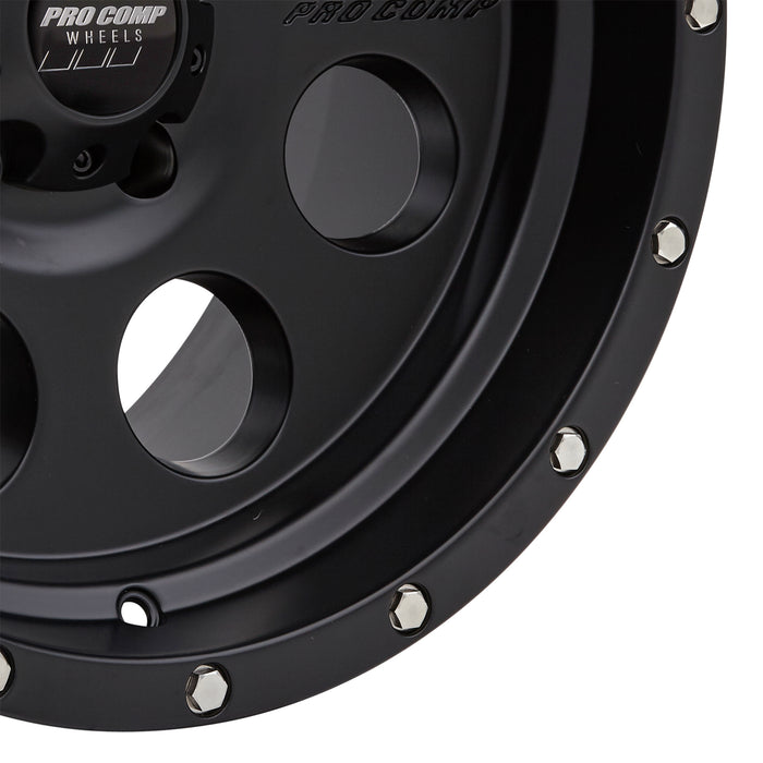 Pro Comp Alloy Wheels 5045-7973 Series 5045 Proxy 17x9 with 5 on 5.5 Bolt Pattern 4.75 Backspace Satin Black Finish Pro Comp Alloy Wheels - Truck Part Superstore