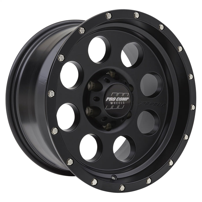 Pro Comp Alloy Wheels 5045-7983 Series 5045 Proxy 17x9 with 6 on 5.5 Bolt Pattern 4.75 Backspace Satin Black Finish Pro Comp Alloy Wheels - Truck Part Superstore
