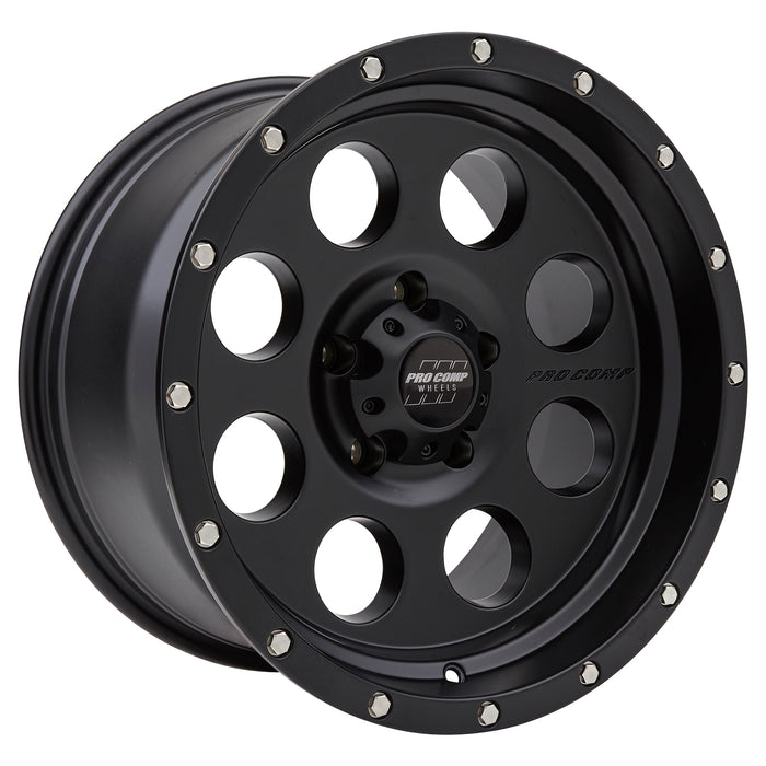 Pro Comp Alloy Wheels 5045-7985 Series 5045 Proxy 17x9 with 5 on 5.5 Bolt Pattern 4.75 Backspace Satin Black Finish Pro Comp Alloy Wheels - Truck Part Superstore