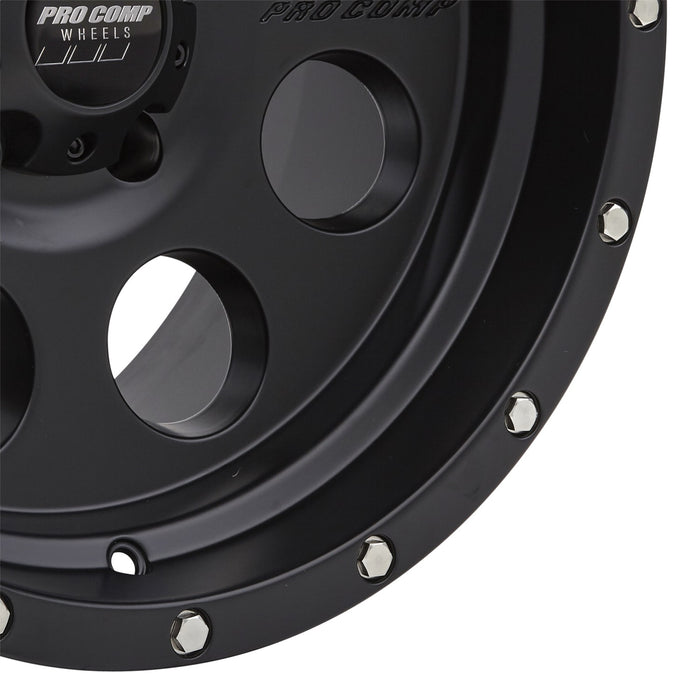 Pro Comp Alloy Wheels 5045-7985 Series 5045 Proxy 17x9 with 5 on 5.5 Bolt Pattern 4.75 Backspace Satin Black Finish Pro Comp Alloy Wheels - Truck Part Superstore