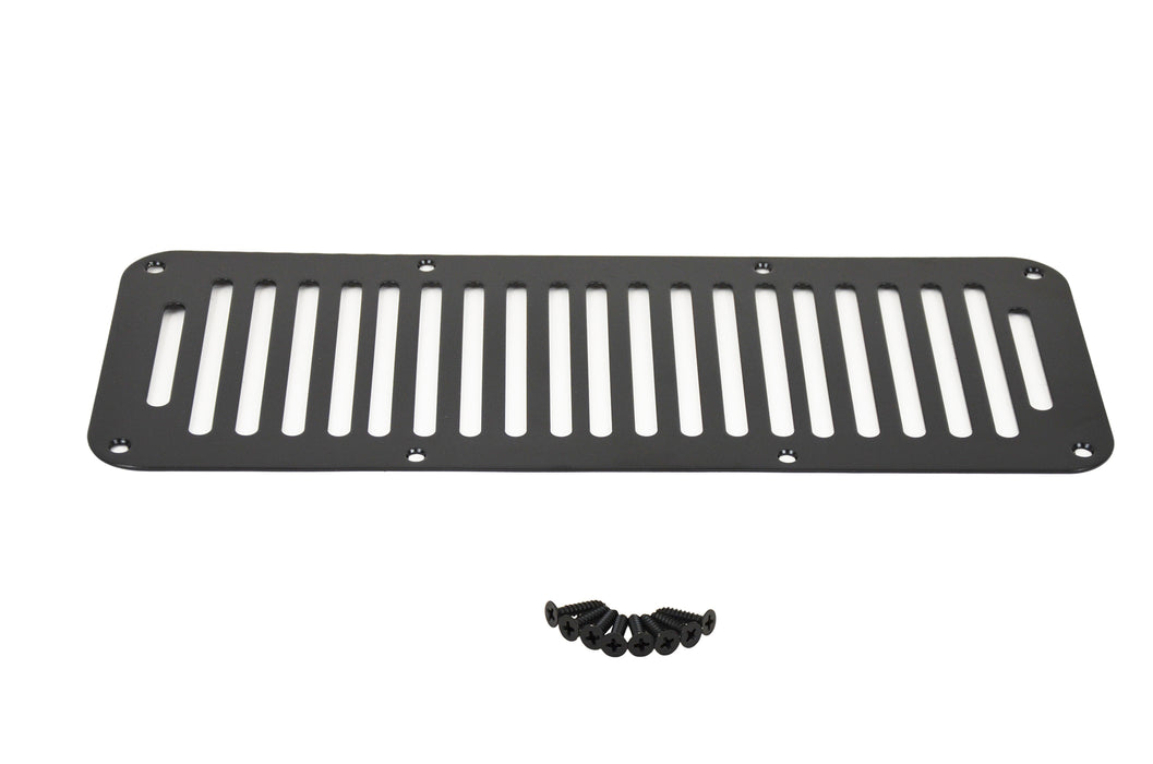 Kentrol 50458 Jeep YJ Hood Vent 8 Holes 87-95 Wrangler TJ Powdercoat Black Kentrol - Truck Part Superstore
