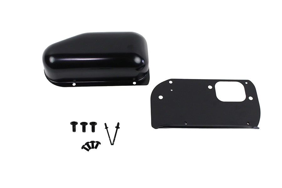 Kentrol 50459 Jeep CJ Wiper Motor Cover 76-86 CJ Powdercoat Black Kentrol - Truck Part Superstore