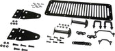 Kentrol 50470 Jeep CJ/YJ Hood Kit 78-95 CJ and Wrangler YJ Powdercoat Black Kentrol - Truck Part Superstore