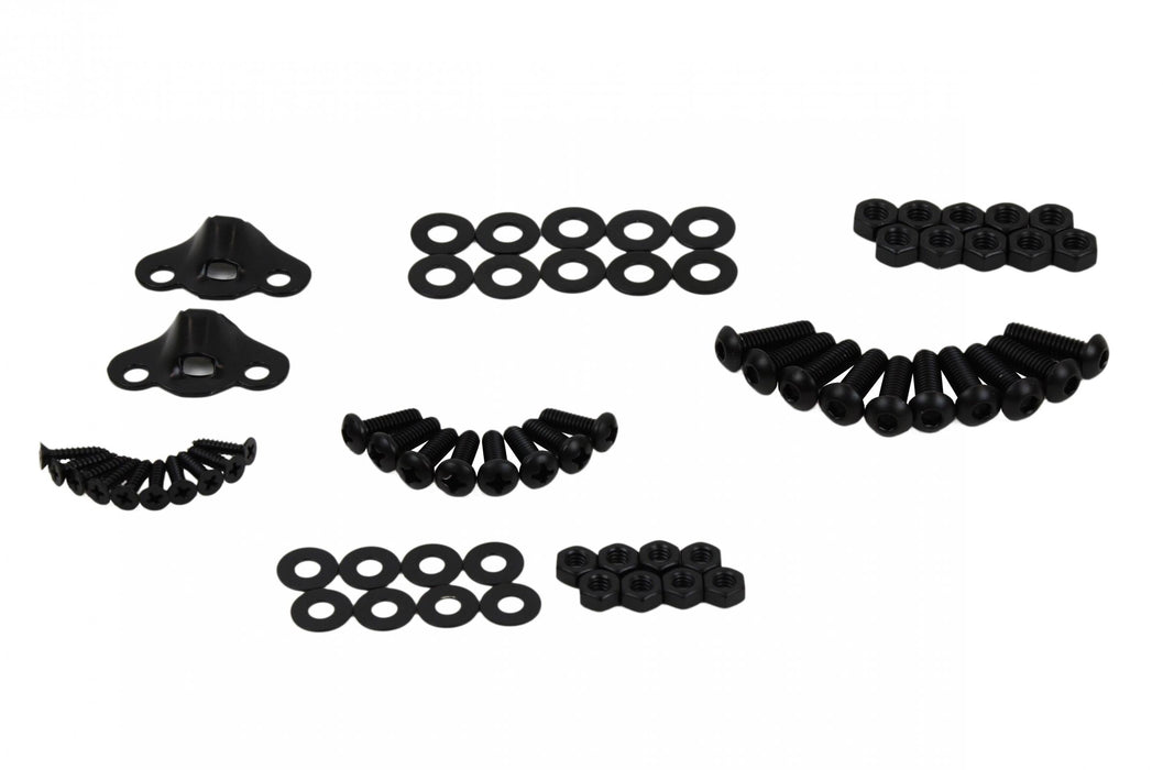 Kentrol 50470 Jeep CJ/YJ Hood Kit 78-95 CJ and Wrangler YJ Powdercoat Black Kentrol - Truck Part Superstore