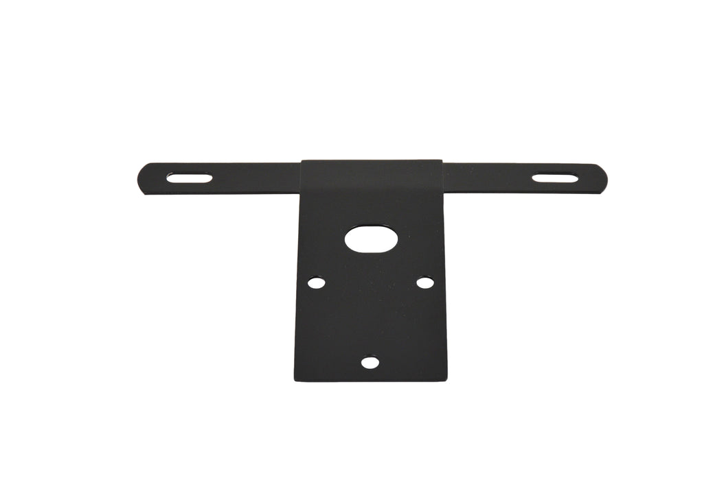 Kentrol 50472 Jeep CJ License Plate Bracket 76-86 CJ Powdercoat Black Kentrol - Truck Part Superstore