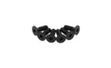 Kentrol 50475 Jeep YJ/TJ Mirror Kit Pair 88-06 Wrangler YJ/TJ Powdercoat Black Kentrol - Truck Part Superstore