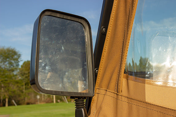 Kentrol 50475 Jeep YJ/TJ Mirror Kit Pair 88-06 Wrangler YJ/TJ Powdercoat Black Kentrol - Truck Part Superstore